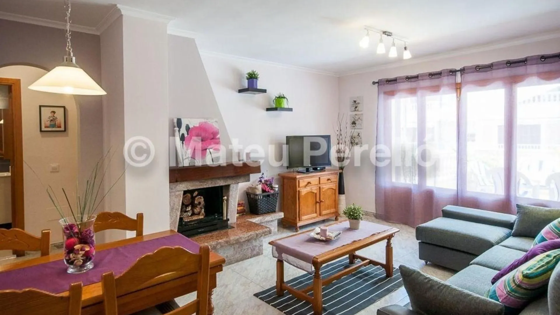Apartment Wohnung In Son Baulo Mit Grill, Terrasse Und Garten Can Picafort  Spain